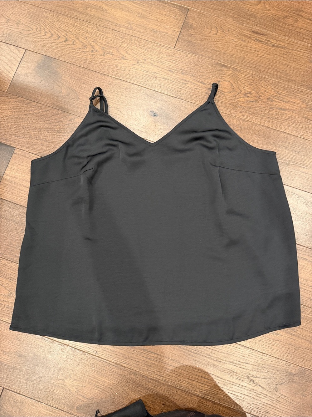 a new day Black V-Neck Spaghetti Strap Cami Size XL - C73-007